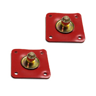 Pirate Mfg Pair Early Accelerator Pump Diaphragms for Weber 40 44 IDF