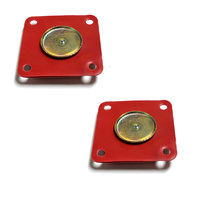 Pair Late Accelerator Pump Diaphragms for Weber 40 44 48 IDF