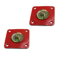 Pair Late Accelerator Pump Diaphragms for Weber 40 44 48 IDF