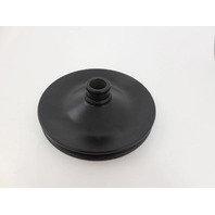 Power Steering Pump Pulley for GM &ndash; Single Groove, 3/4" Press‑Fit, Steel, Black