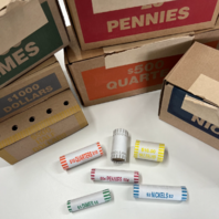 Coin Roll Hunting Starter Pack - 6 Unsearched Bank Rolls - Find Silver & More!
