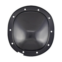 Black Steel 10-Bolt Differential Cover For 7.5 7.6 8.5 8.6 Ring Gear, Fits Chevy/GM