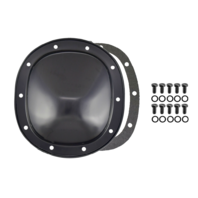 Black Steel 10-Bolt Differential Cover For 7.5 7.6 8.5 8.6 Ring Gear, Fits Chevy/GM
