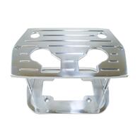 Polished Ball‑Milled Billet Aluminum Battery Tray &ndash; Fits Optima Group 34/78 Batteries (Chevy/Ford/Mopar)
