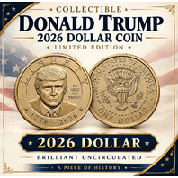 2026 Trump Presidential $1 Coin Uncirculated US Mint Philadelphia P  ~ On Hand