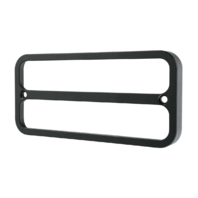 Billet Deluxe Side Marker Bezels Black Anodized for 1968-1972 Chevy GMC Truck