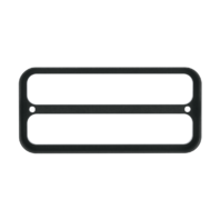 Billet Deluxe Side Marker Bezels Black Anodized for 1968-1972 Chevy GMC Truck