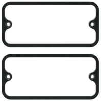 Billet Standard Side Marker Bezels Black Anodized for 1968-1972 Chevy GMC Truck