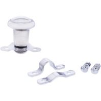 Steering Wheel Spinner, Heavy Duty Polished Aluminum, Ea Steering Wheel Spinner, Heavy Duty Polished Aluminum, Ea