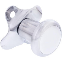 Steering Wheel Spinner, Heavy Duty Polished Aluminum, Ea Steering Wheel Spinner, Heavy Duty Polished Aluminum, Ea