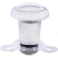 Steering Wheel Spinner, Heavy Duty Polished Aluminum, Ea Steering Wheel Spinner, Heavy Duty Polished Aluminum, Ea