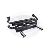 2-Tip Muffler, Fits Bug, Super Beetle, GHIA, Bus 1300cc-1600cc Engines 2-Tip Muffler, Fits Bug, Super Beetle, GHIA, Bus 1300cc-1600cc Engines