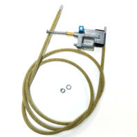 Sunroof Cable, Left with Flipper, Compatible with VW Type 1 Beetle 1964-1977 Sunroof Cable, Left with Flipper, Compatible with VW Type 1 Beetle 1964-1977