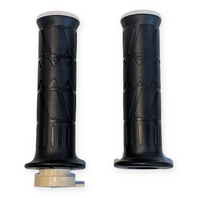 Motorcycle Handlebar Grip Set with Throttle Tube for Zongshen CSC Victory