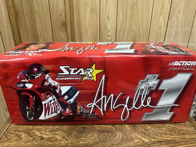 2001 1/9 Action Angelle Seeling Winston Pro Stock Bike NHRA Model