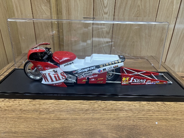 2001 1/9 Action Angelle Seeling Winston Pro Stock Bike NHRA Model