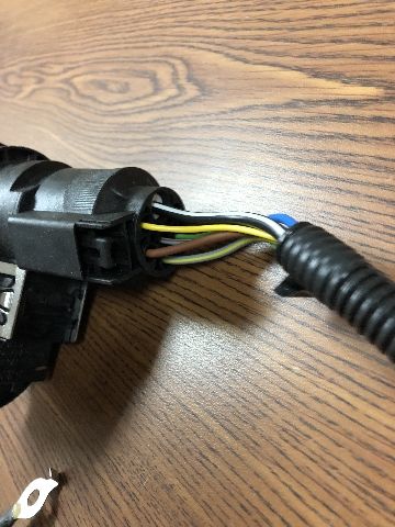 15-19 Ford Transit Van Trailer Hitch Rear Bumper Wire ... bumper trailer wiring harness 