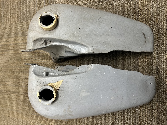 1967-1972 Harley-Davidson FL FLH Shovelhead Gas Tanks Primer
