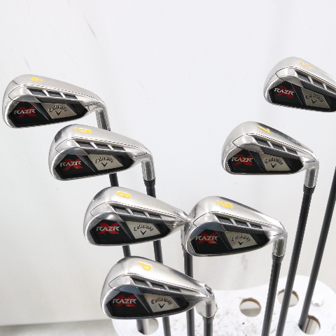 ユーティリティ2本セット【Callaway RAZRシリーズ】 Callaway RAZR X 4-P Iron Set Graphite Shaft Regular Flex Right