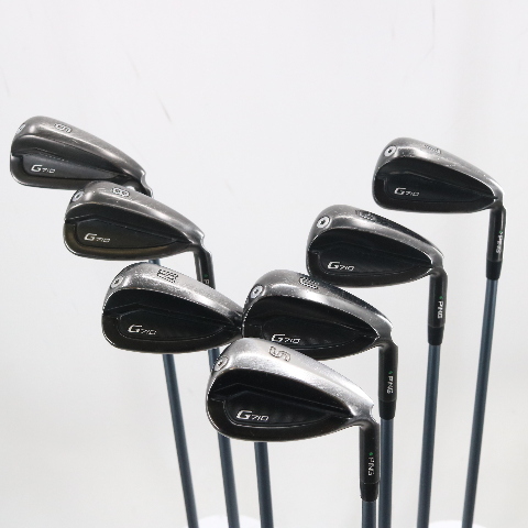 PING G710 Iron Set 6-W,U,S Green Dot Alta CB AWT Graphite