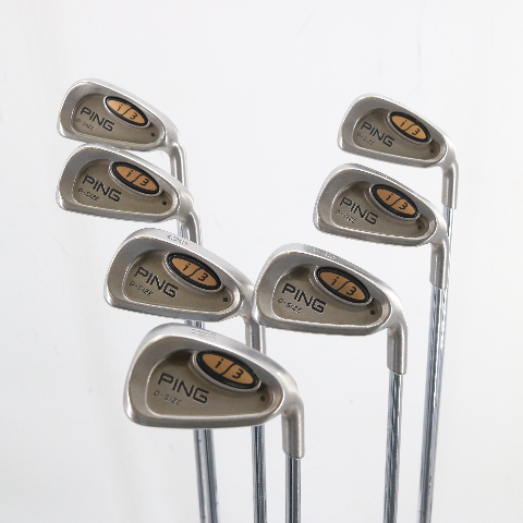 PING i3 O-SIZE ピン レディース 7本セット A Ping I3 O-Size Iron Set 4-W Black Dot Steel Shaft Stiff Flex