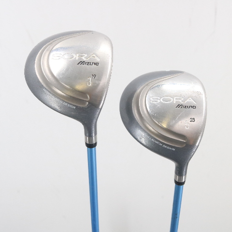 Mizuno Sora Women's 3 & 5 Wood Set 19 & 23 Degrees Graphite L