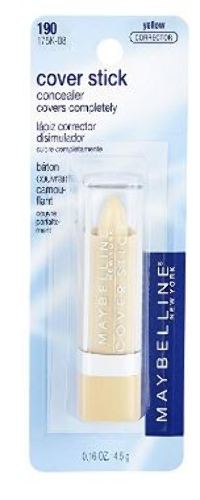 maybelline cover stick yellow