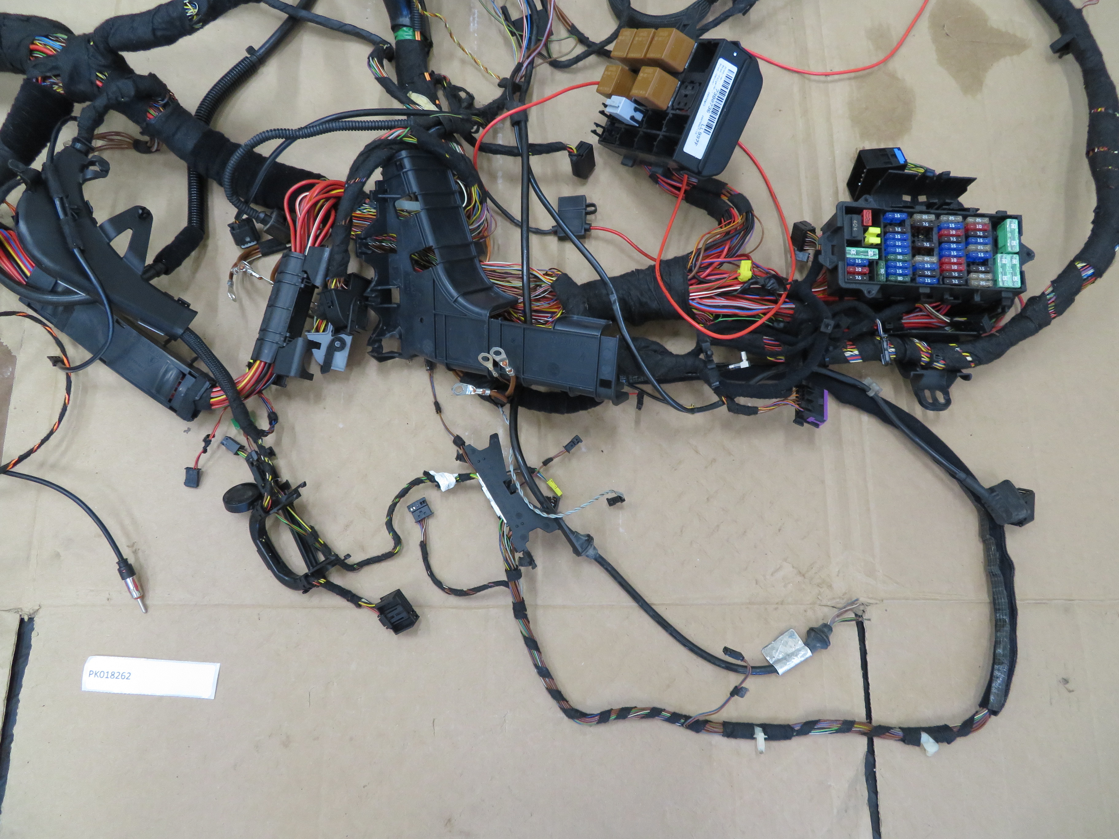 07-09 Porsche 911 Turbo 997 #1086 Main Interior Wire Wiring Harness