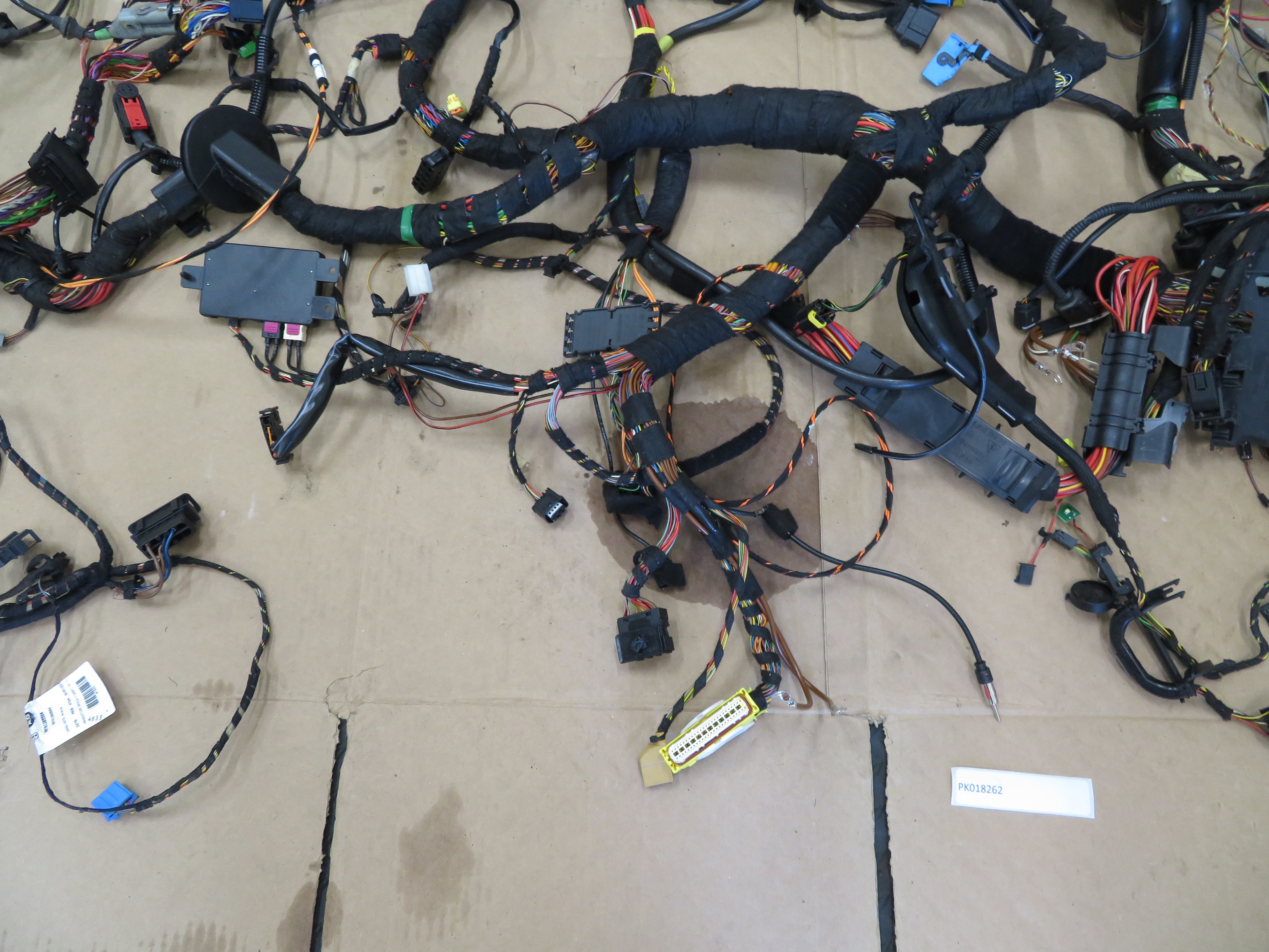 07-09 Porsche 911 Turbo 997 #1086 Main Interior Wire Wiring Harness