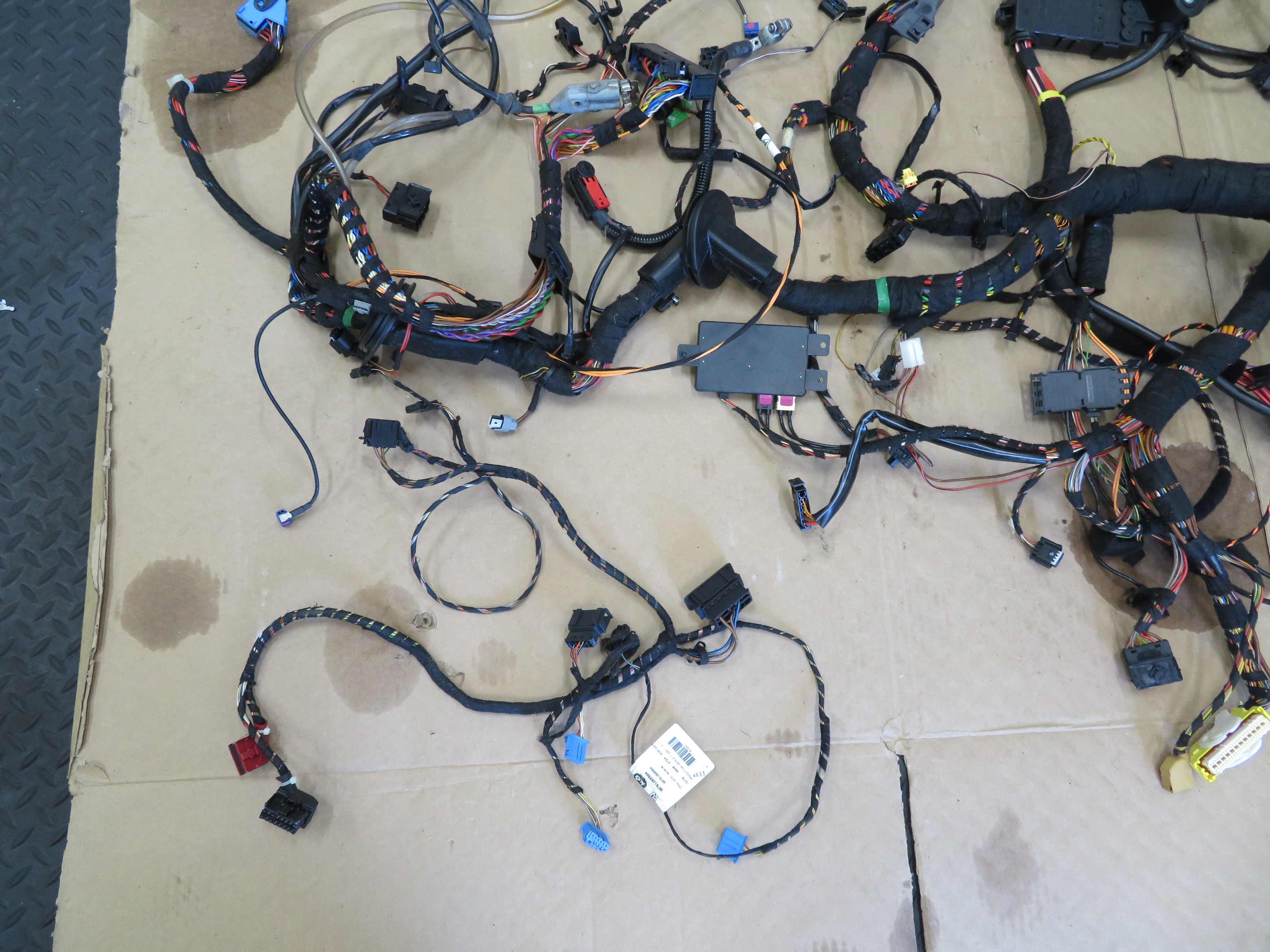 07-09 Porsche 911 Turbo 997 #1086 Main Interior Wire Wiring Harness