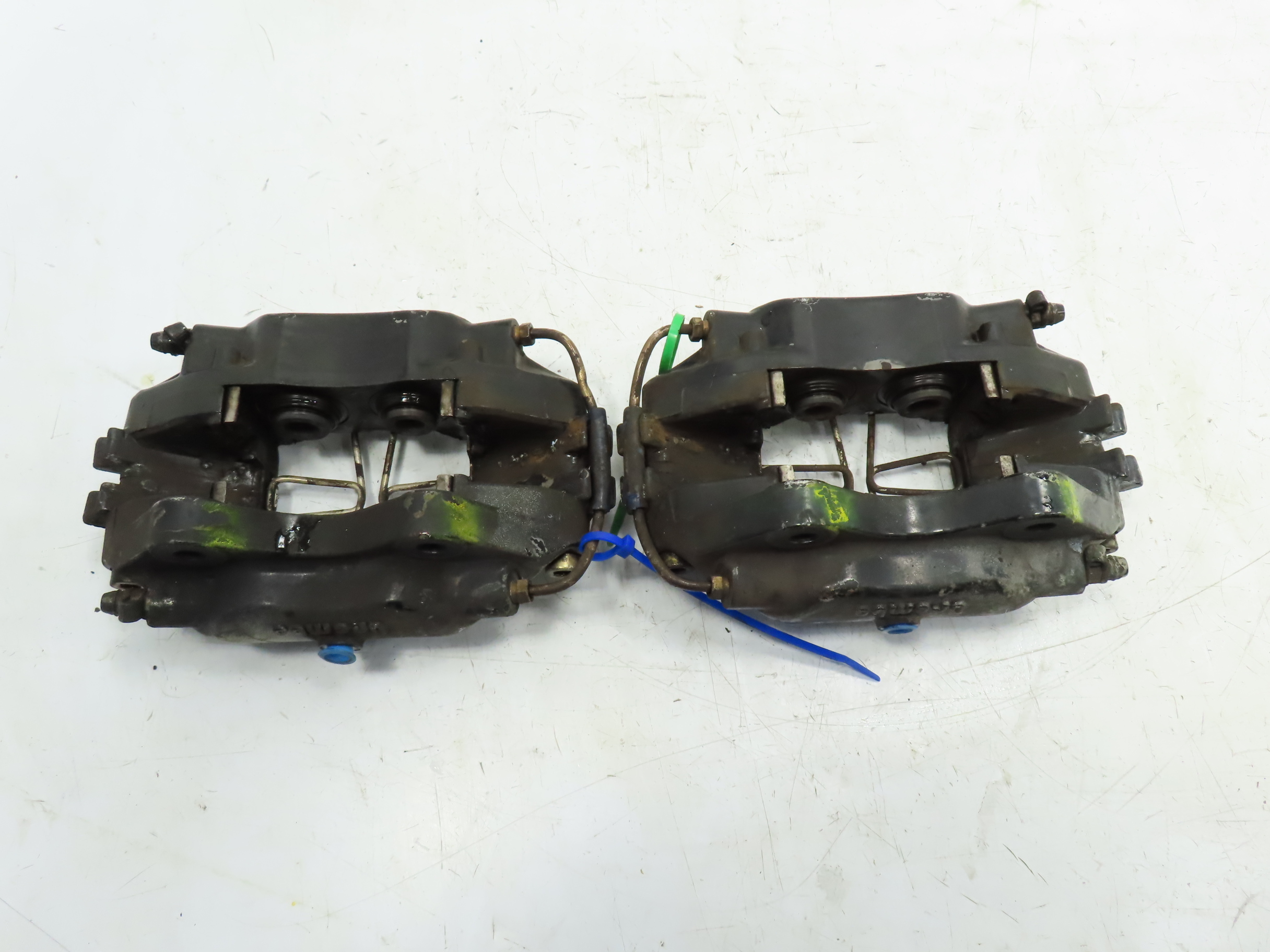 90 Porsche 944 S2 1249 Brake Caliper Pair, Brembo Rear PK Auto Parts Inc.