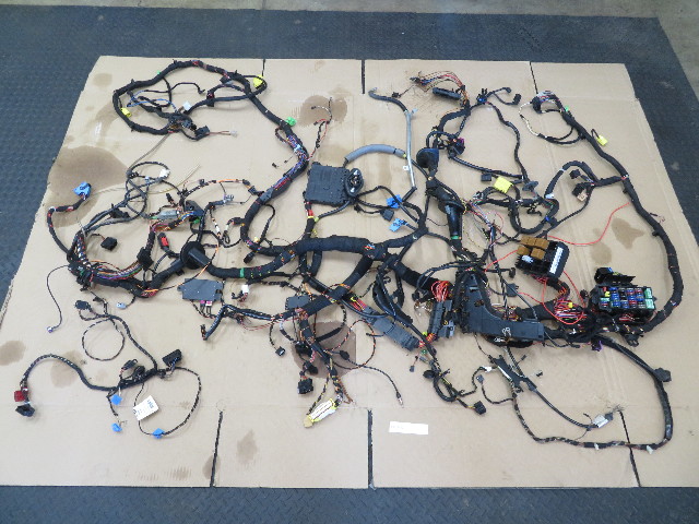 07-09 Porsche 911 Turbo 997 #1086 Main Interior Wire Wiring Harness