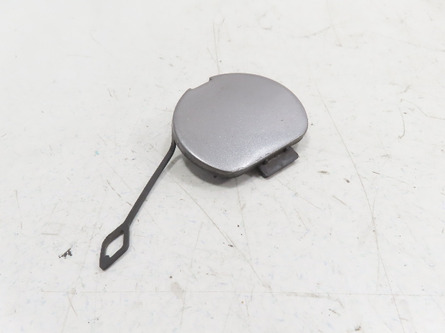 05 BMW Z4 E85 #1169 Tow Hook Cover Cap, OEM Rear Bumper Grey 7016071