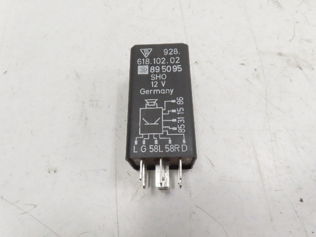 85 Porsche 928 951 #1222 Relay, Seatbelt Time Warning 92861810202