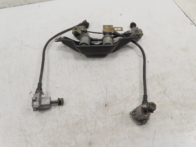 89 Porsche 944 Turbo S 951 Power Seat Motor Set, Bottom Track & Flex Cable OEM