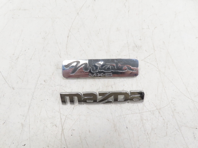 03 Mazda Miata NB2 #1270 Emblem Badge Bumper Rear MX-5 Miata