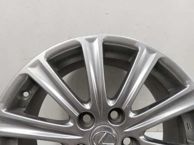 16 Lexus NX200t #1299 Wheel, Rim 10 Spoke Silver 17x7 OEM 4261A