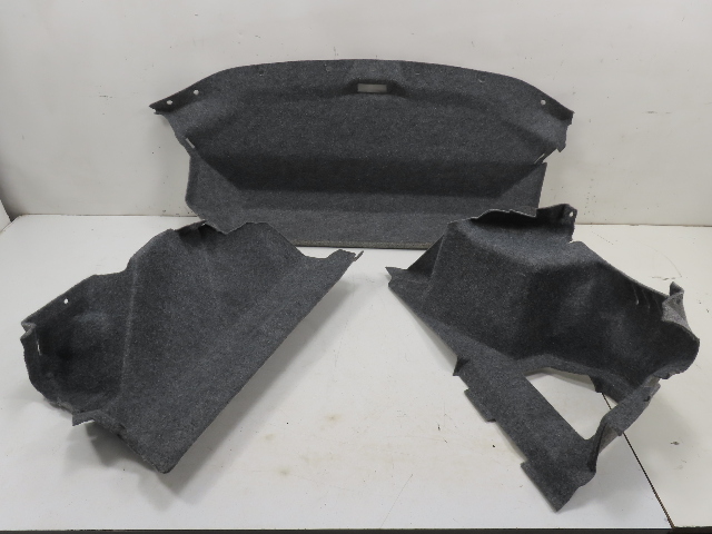 99 BMW Z3 E36 2.5L #1302 Trim Set, Trunk Carpet Cover Lining 3PCS 8399013