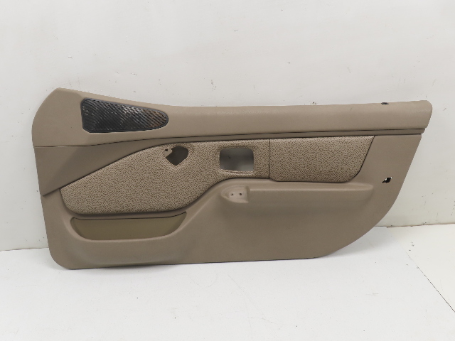 99 BMW Z3 E36 2.5L #1302 Door Panel, Oregon Leather Right Beige 99-02