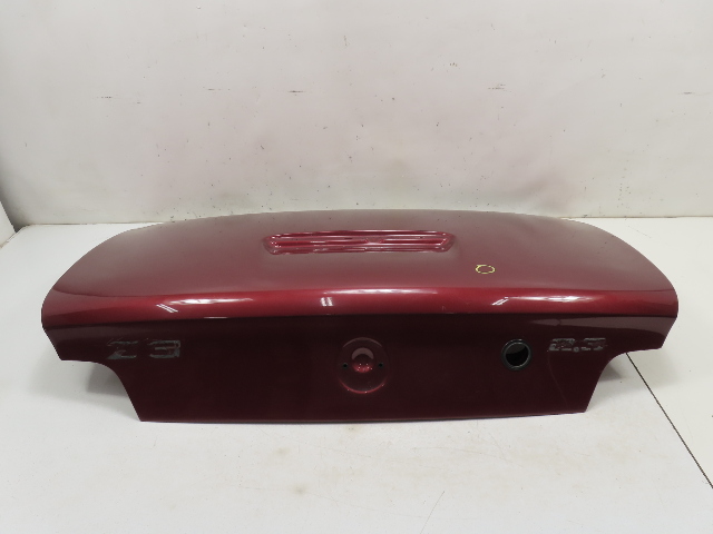 00 BMW Z3 E36 2.5L #1304 Trunk Lid Rear Siena Red 2.5i 2.8i 3.0i