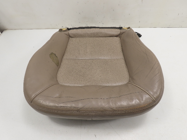 00 BMW Z3 E36 2.5L #1304 Seat Cushion, Bottom Heated Oregon Leather Left Beige