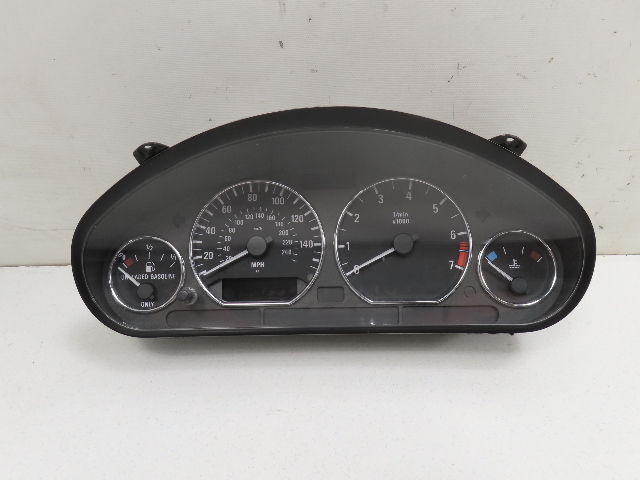 00 BMW Z3 E36 2.5L #1304 Instrument Cluster, Speedometer 62116901516 130k Miles
