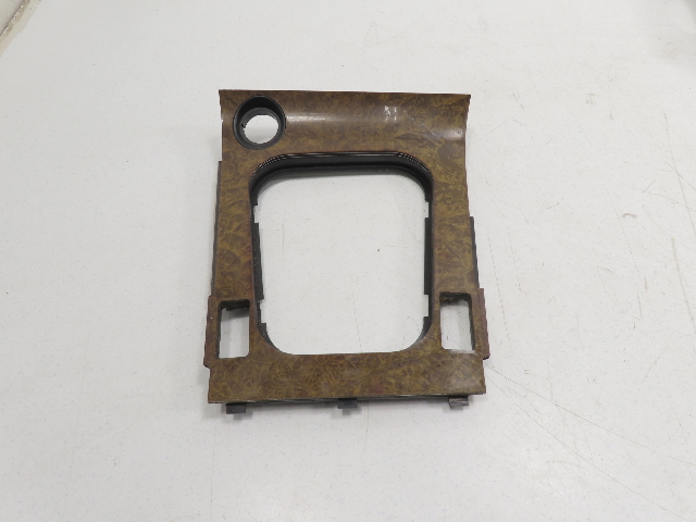 00 BMW Z3 E36 2.5L #1304 Trim, Center Console Shifter Wood Grain 51168398792
