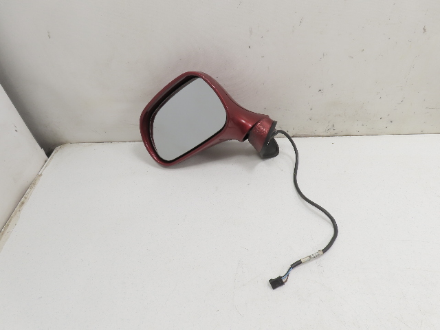 00 BMW Z3 E36 2.5L #1304 Mirror, Exterior Power, Heated, Left Siena Red