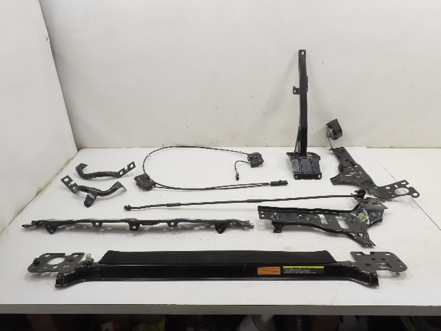 16 Nissan 370Z Convertible #1305 Radiator Support Bracket & Latches Bar Center Sides