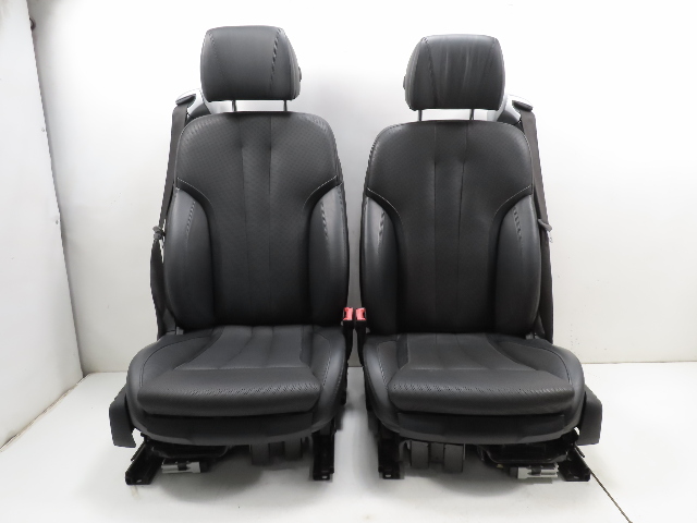 12 BMW 650i F12 Convertible #1306 Seat Pair Power Heat Cool Active Comfort Front