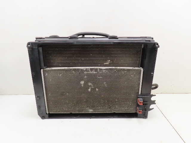 12 BMW 650i F12 Convertible #1306 Radiator & A/C Condenser Oil Cooler Auto Trans