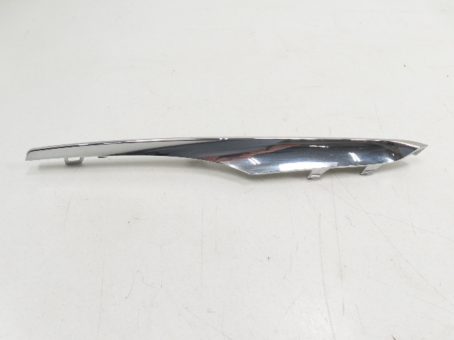 12 BMW 650i F12 Convertible #1306 Trim Front Bumper Lower Filler Finish Left 51117235459