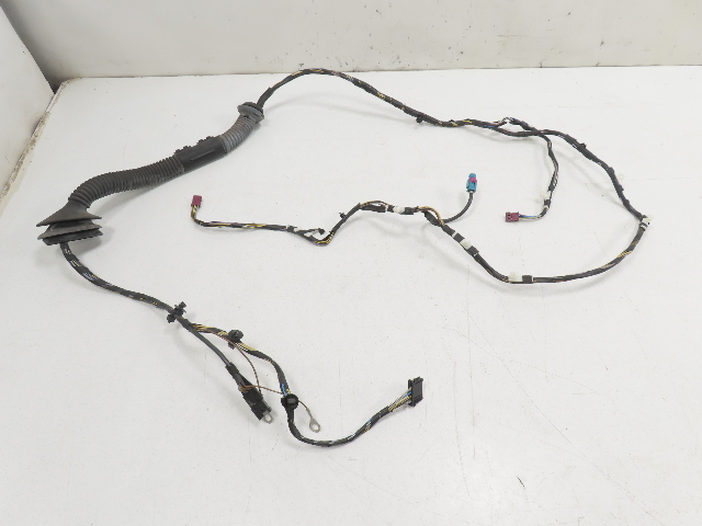 12 BMW 650i F12 Convertible #1306 Wire, Wiring Harness Loom Trunk Light Camera