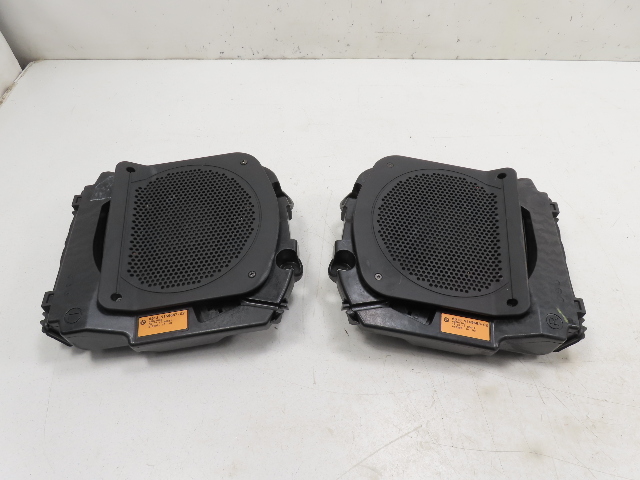12 BMW 650i F12 Convertible #1306 Subwoofer Speaker, Harman Bass 6513916987, 6513916988